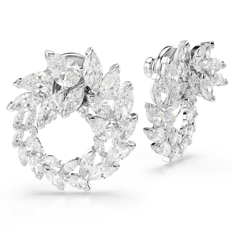 Swarovski Mesmera Hoop Earrings image number 2